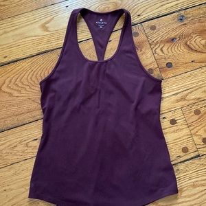 ATHLETA sz xs maroon tank